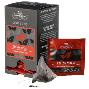 Crowning’s Tea Teebeutel Bio Ceylon Assam 15 Stück