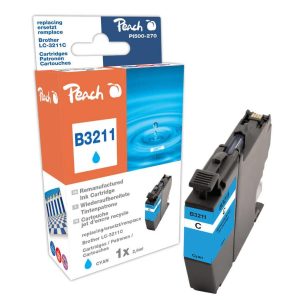 Peach Tinte Brother LC-3211 Cyan