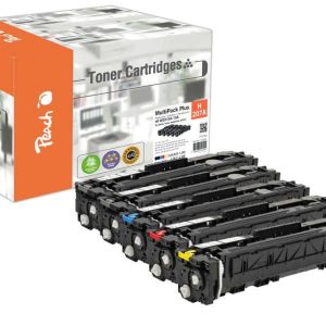 Peach Toner HP No. 207A XL 2x Black, 1x Cyan, Magenta, Yellow