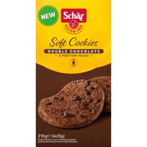 Dr.Schär Guetzli Soft Cookies Double Choc glutenfrei 210 g