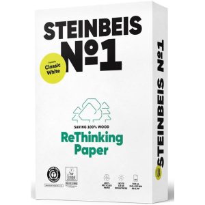 steinbeis Kopierpapier ClassicWhite A4, Weiss, 80 g/m², 500 Blatt