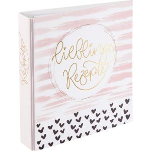 Goldbuch Notizbuch für Rezepte Lieblingsrezepte 21 x 22 cm