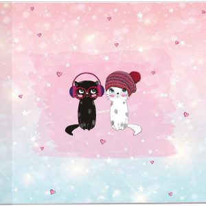 Goldbuch Schreibunterlage Music for Cats 49 x 38 cm