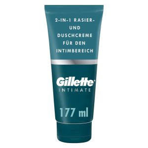 Gillette Rasier- und Duschcreme Intimate 2-in-1 177 ml