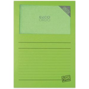 ELCO Sichthülle Zero Plastic Grün, 100 Stück