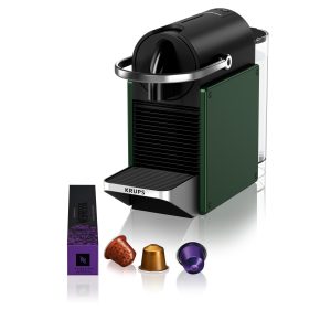 Krups Kaffeemaschine Nespresso Pixie XN3063CH Dunkelgrün