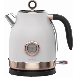 FURBER Wasserkocher Monroe 1.7 l, Rosegold/Weiss