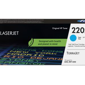 HP Toner Nr. 220X (W2201X) Cyan