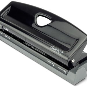 Rapesco Locher 1725 9 Seiten, Schwarz