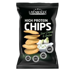 Layenberger Chips High-Protein Sour Cream & Onion 75 g