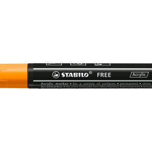 STABILO Acrylmarker Free Acrylic T300 Orange