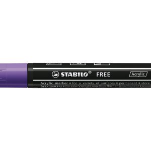 STABILO Acrylmarker Free Acrylic T300 Violett