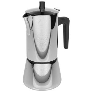 FURBER Espressokocher Chicchi 6 Tassen, Silber