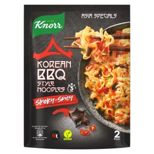 Knorr Fertiggericht Asia Specials Korean BBQ Noodles 2 Portionen