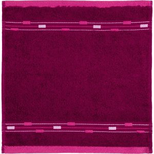 Frottana Waschlappen Magic 30 x 30 cm, Berry