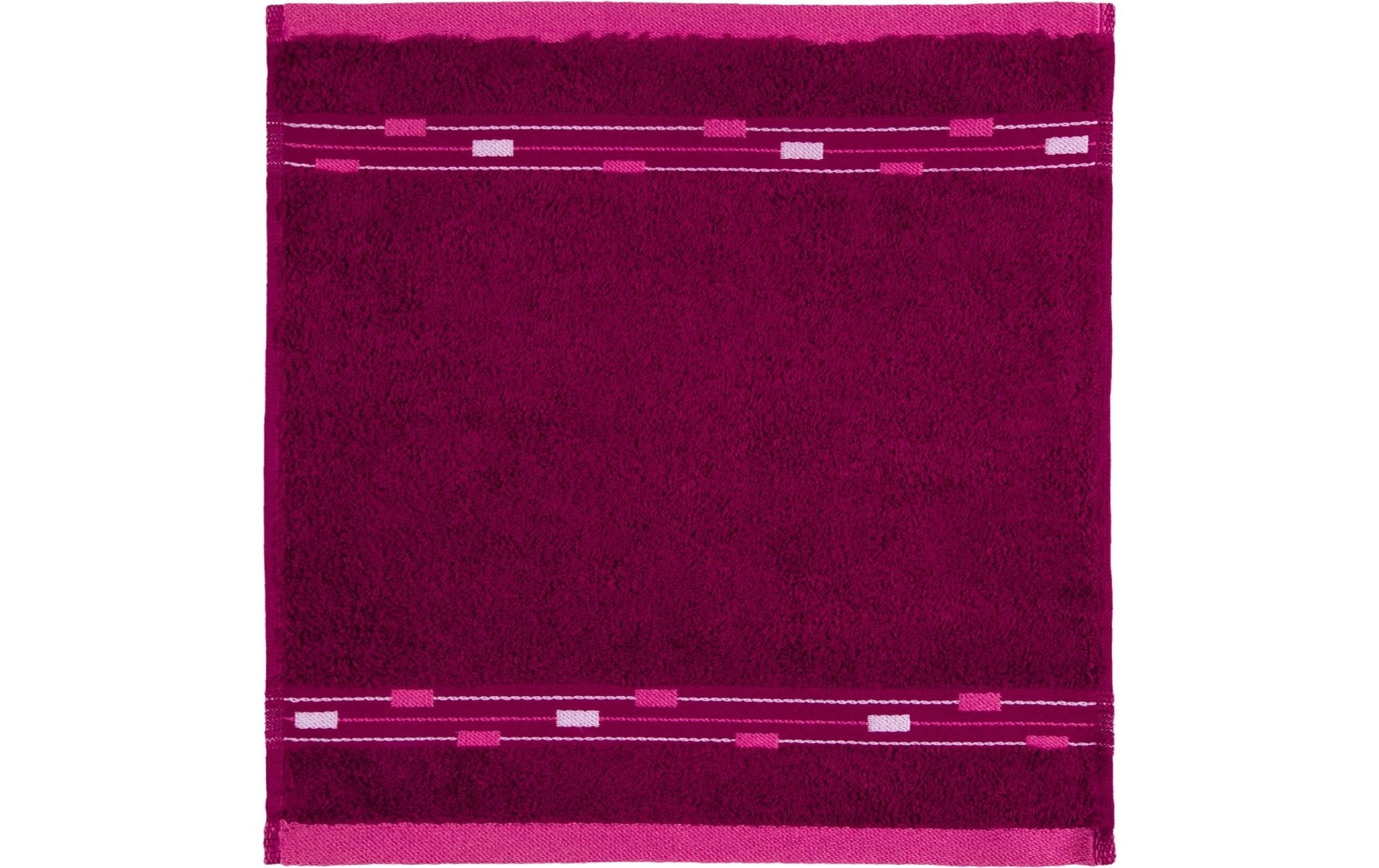 Frottana Waschlappen Magic 30 x 30 cm, Berry