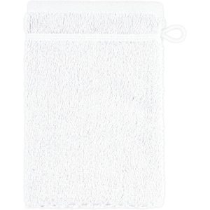 Frottana Waschhandschuh Pearl 15 x 20 cm, Weiss