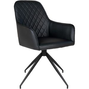House Nordic Stuhl Harbo 62 x 56 x 89, Schwarz, 1 Stück