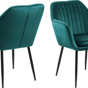 AC Design Stuhl Emilia Smaragdgrün