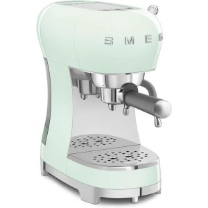 SMEG Siebträgermaschine 50’s Style ECF02PGEU Grün