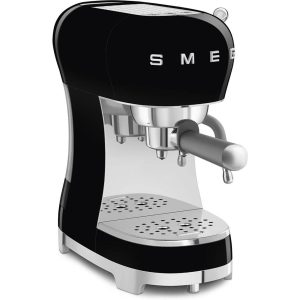 SMEG Siebträgermaschine 50’s Style ECF02BLEU Schwarz