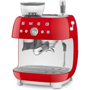 SMEG Siebträgermaschine 50’s Style EGF03RDEU Rot