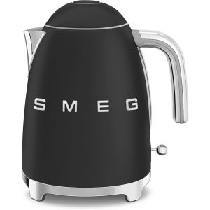SMEG Wasserkocher 50’s Style KLF03BLMEU 1.7 l, Schwarz matt