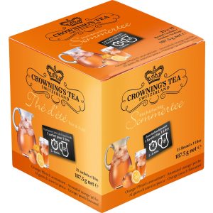 Crowning’s Tea Teebeutel Orangen-Pfirsich 25 Stück