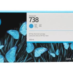 HP Tinte Nr. 738 (676M6A) Cyan