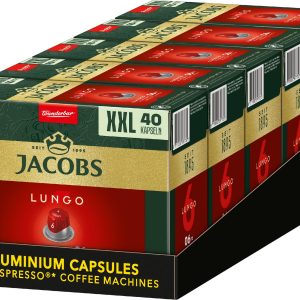 Jacobs Kaffeekapseln Lungo 6 Classico 5 x 40 Stück