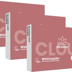 kleandrop Weichspüler Streifen Clouds 3 x 60 Stück
