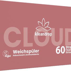 kleandrop Weichspüler Streifen Clouds 60 Stück