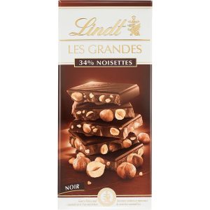 Lindt Tafelschokolade Les Grandes Dunkel Nuss 150 g