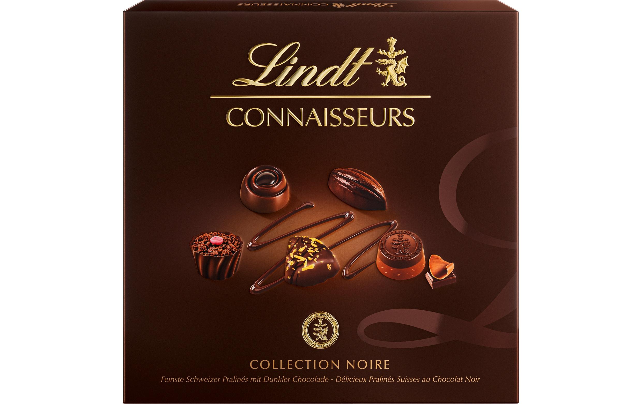 Lindt Schokoladen-Pralinen Connaisseurs Collection Noire 140 g