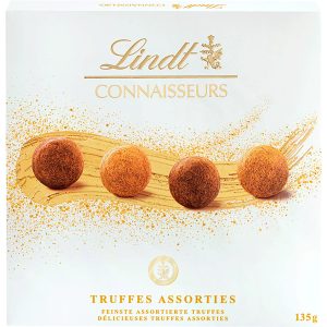 Lindt Schokoladen-Pralinen Connaisseurs Truffes Assortiert 135 g
