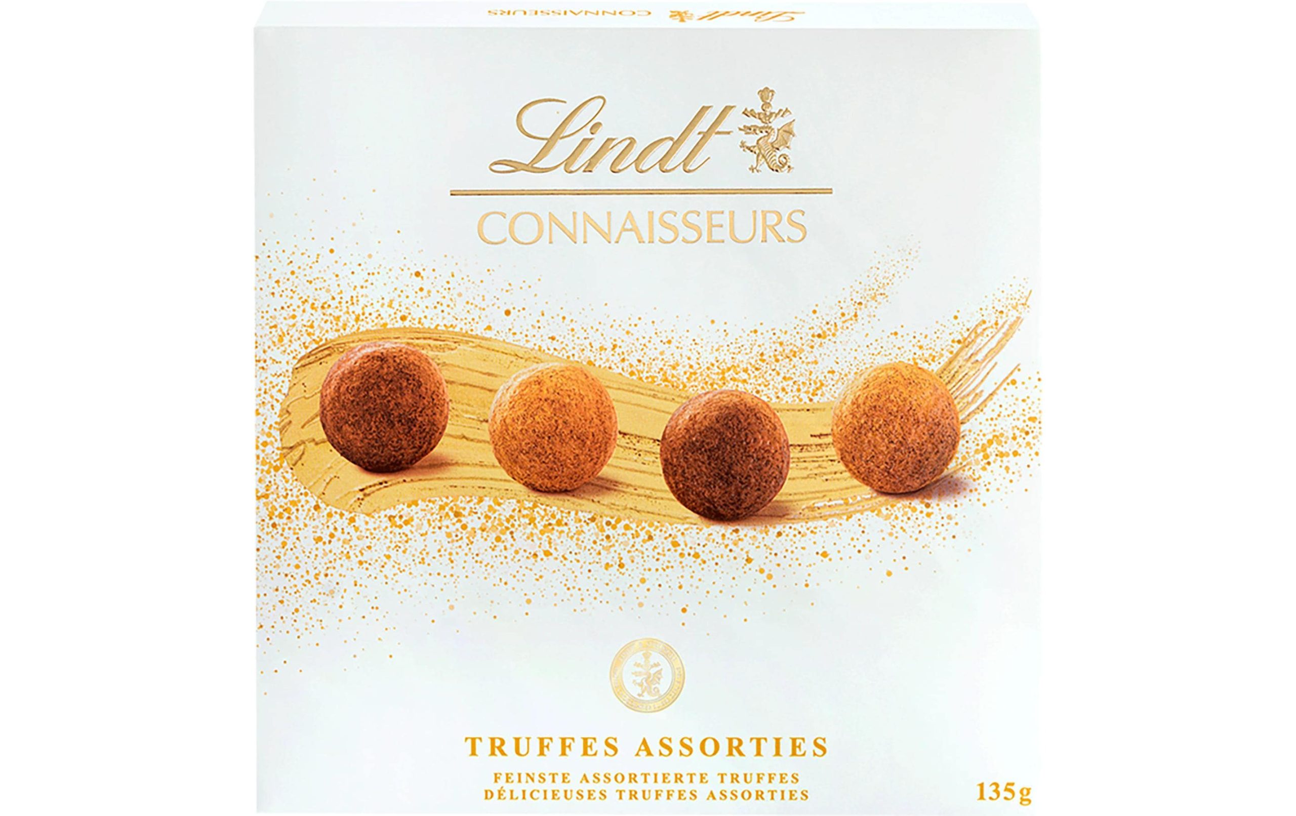 Lindt Schokoladen-Pralinen Connaisseurs Truffes Assortiert 135 g