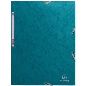 Exacompta Gummibandmappe A4 Skandi Pazifikblau