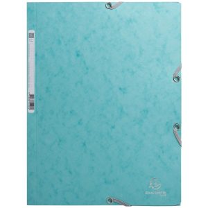 Exacompta Gummibandmappe A4 Skandi Frostblau