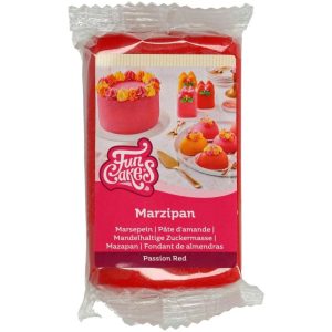 Funcakes Marzipan – rot 250 g