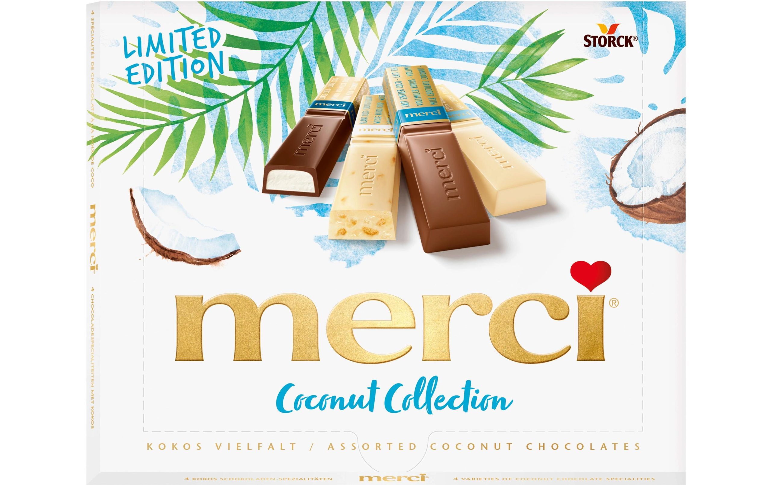 Storck Schokolade Merci Finest Selection Coconut 250 g