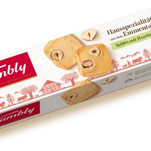 Kambly Guetzli Sablés mit Haselnüssen Haselnuss 90 g