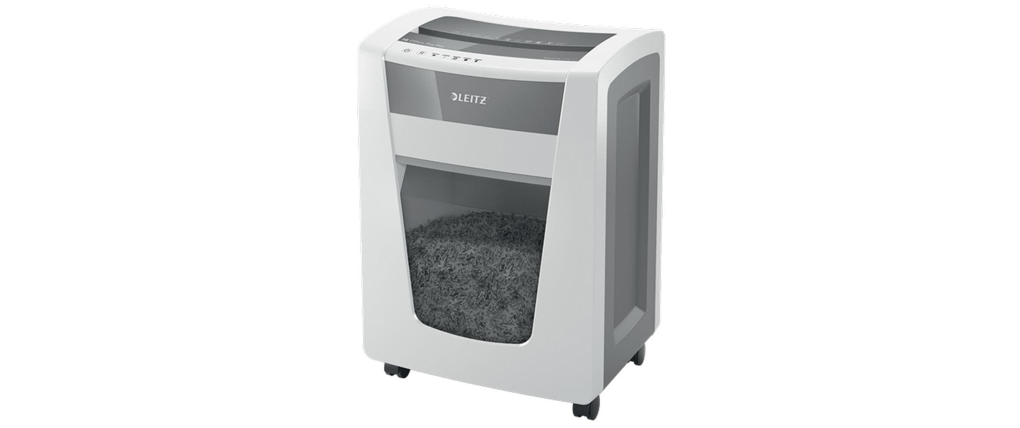 Leitz Bürogeräte Aktenvernichter IQ Office Pro, P-5+, bis zu 7 Blatt