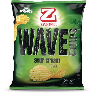 Zweifel Chips Wave Sour Cream 120 g