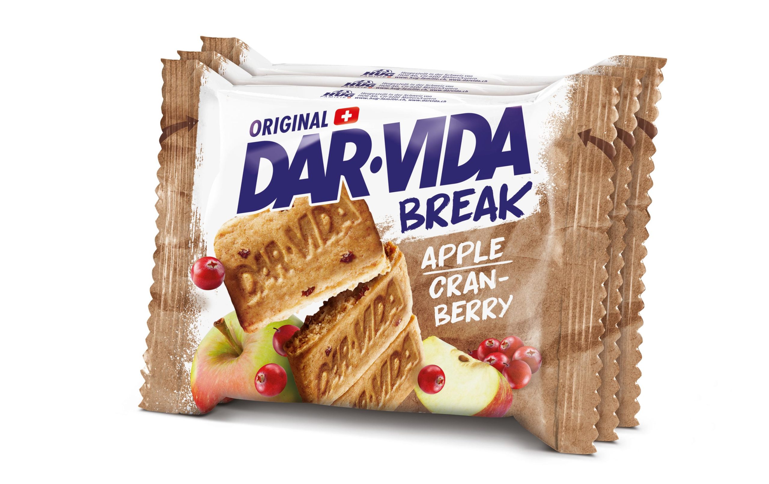 DAR-VIDA Snack BReAk Cranberry & Apple 132 g