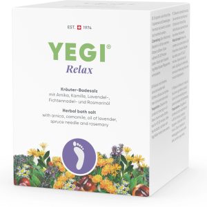 Yegi Fusspflege Kräuter-Badesalz Relax 4 x 50 g