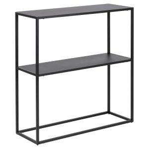 AC Design Konsolentisch Newton 79,5 x 26 x 80,5 cm, Schwarz