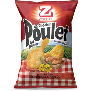 Zweifel Original Chips Poulet im Chörbli 175 g