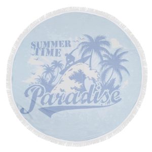 Foutastic Strandtuch Circle Summer, Blau