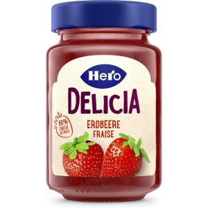 Hero Brotaufstrich Erdbeerkonfitüre 290 g