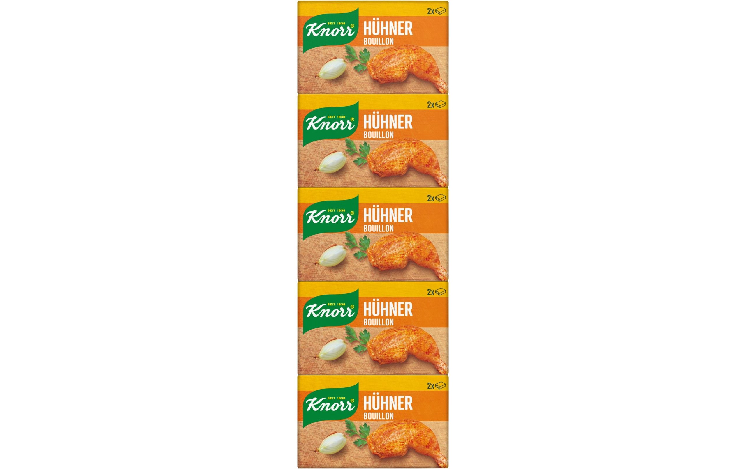 Knorr Hühner Bouillon Stange 5 x 2 Würfel